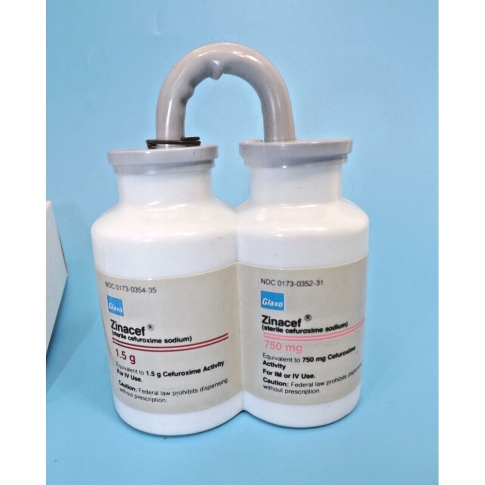 Pharmaceutical Promotional Combination Padlock - Zinacef Advertisement - Picture 2 of 8